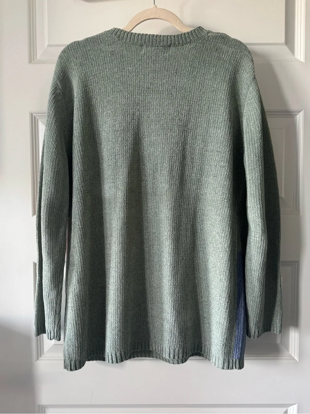 Vintage 1990s SAG Harbor Colorblock Chenille Sweater Women’s Medium Crewneck